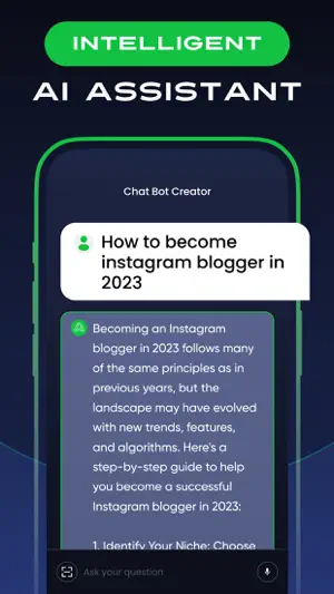 Chat Bot Creator: AI Assistant screenshot 1