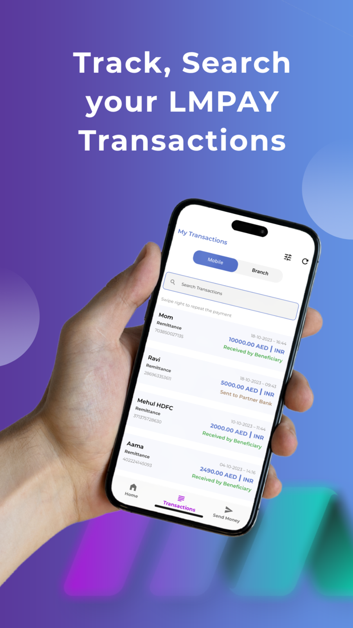 LMPAY  Money Transfers App