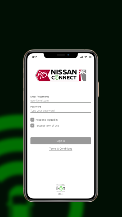 I-95 Nissan Connect Screenshot