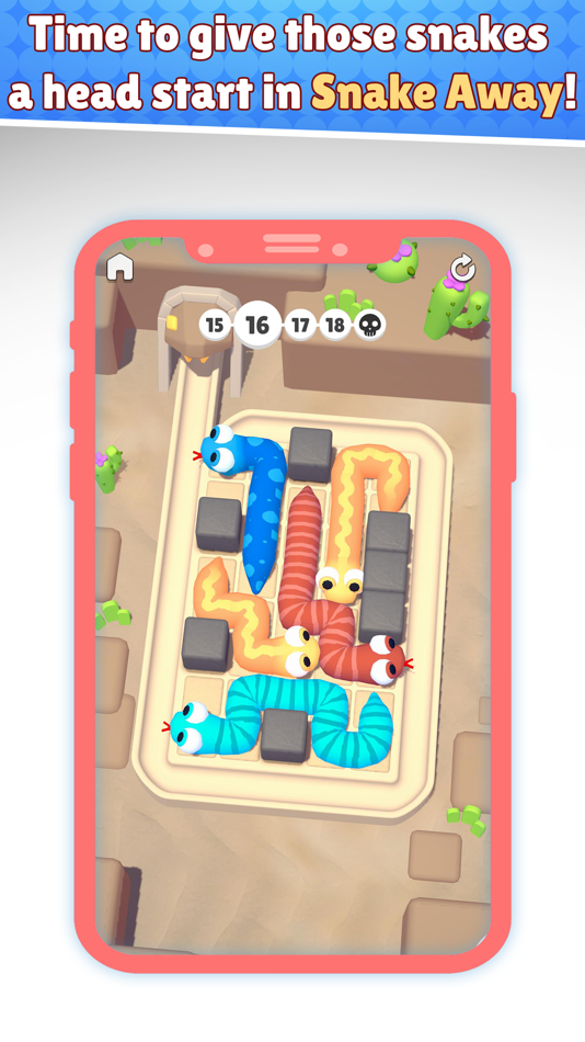 #3. Snake Away (iOS) Bởi: Benjamin Richy