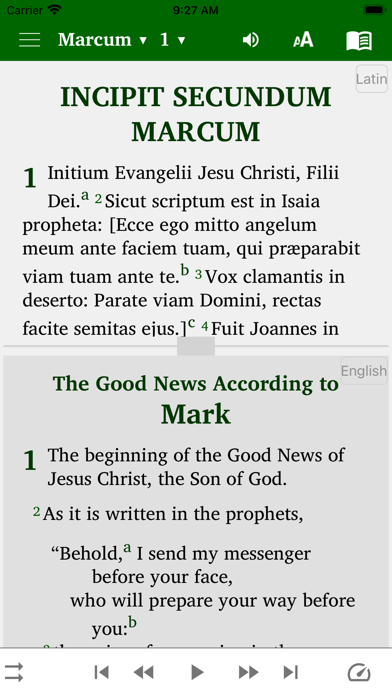 Latin English Screenshot