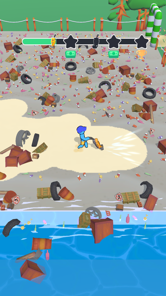 #4. Clean The Beach! (iOS) Av: SEKGAMES Oyun Yazilim Teknoloji ve Pazarlama Anonim Sirketi