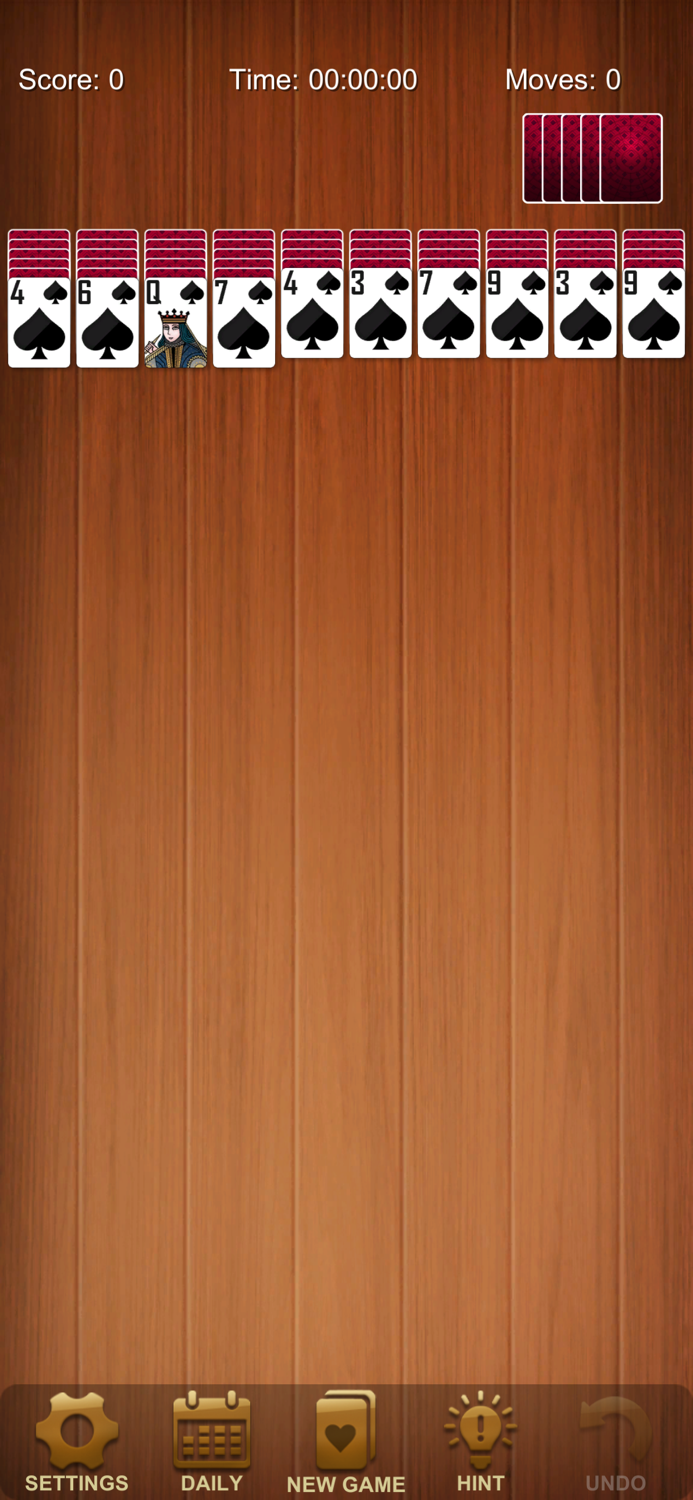 Spider solitaire Classic  fun