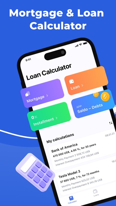 Mortgage & Loan Calculator + Screenshot