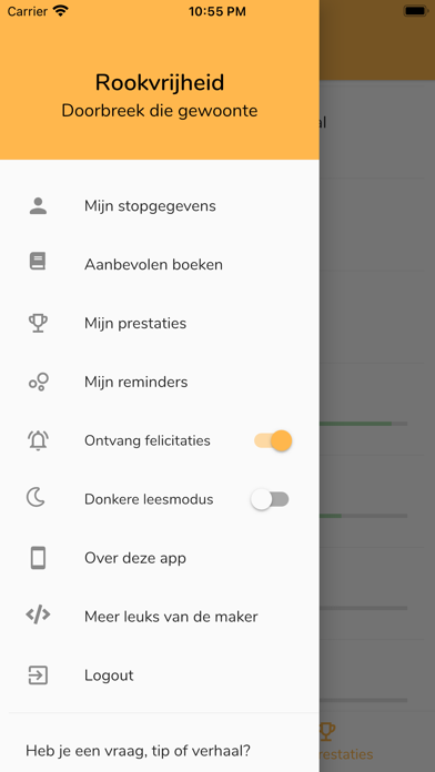 Rookvrijheid Screenshot