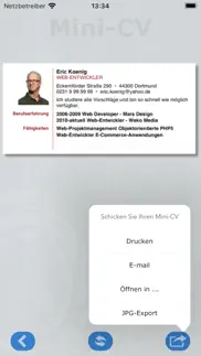 ihren mini-cv iphone bildschirmfoto 2
