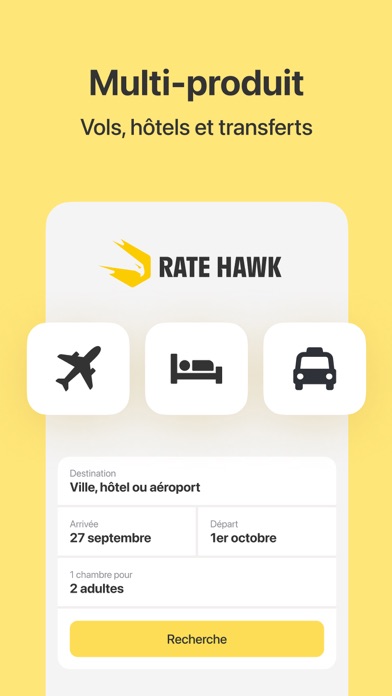 Screenshot #1 pour RateHawk: Hotel Booking