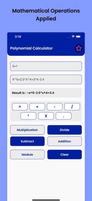 Polynomial Calculator on the App Store