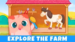 bibi farm: games for kids 2-5 iphone screenshot 1