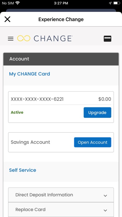 CHANGE Screenshot