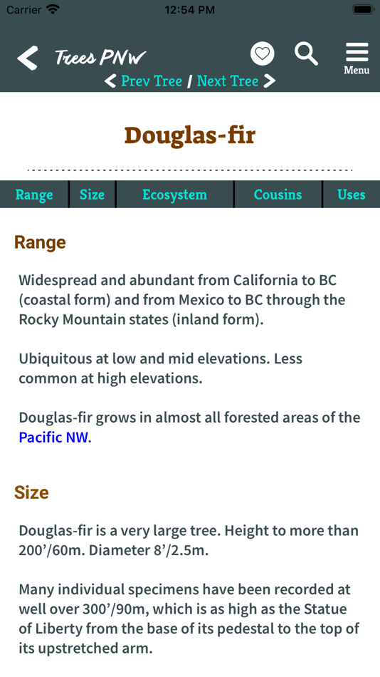 #8. Trees PNW (iOS) 由: Cliff Cantor