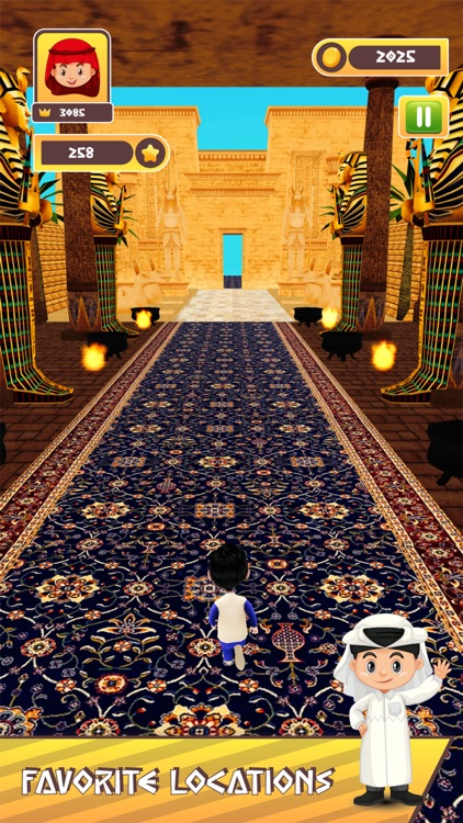 Arabic Prince Runner Game 3D screenshot-3