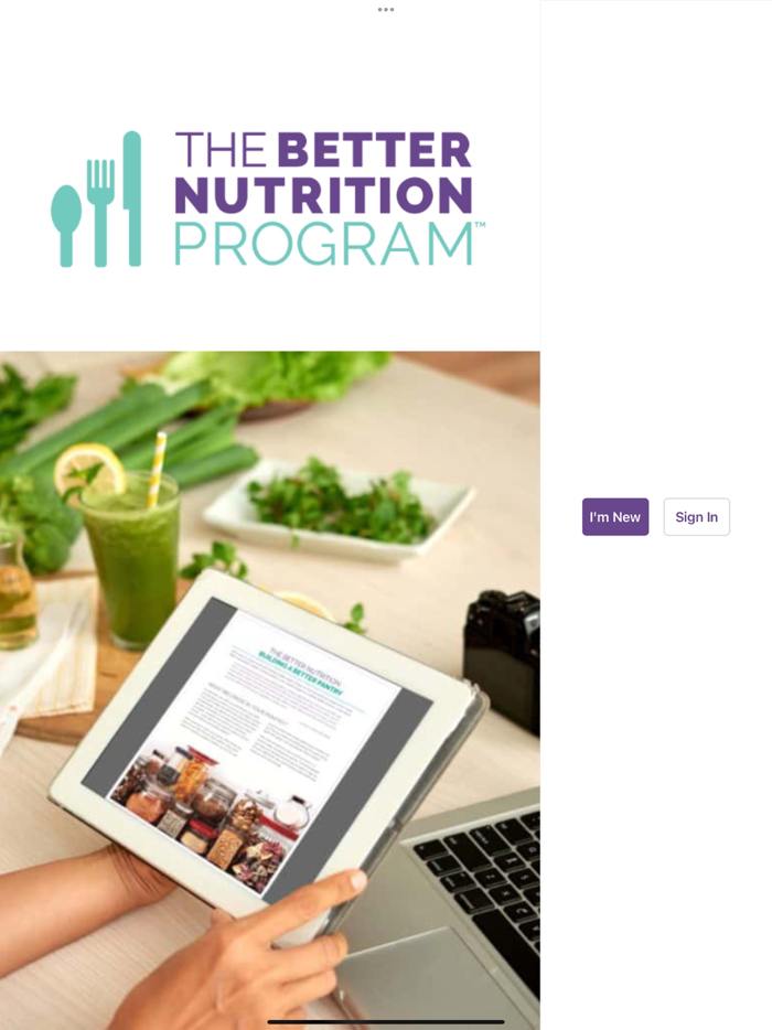 The Better Nutrition Program