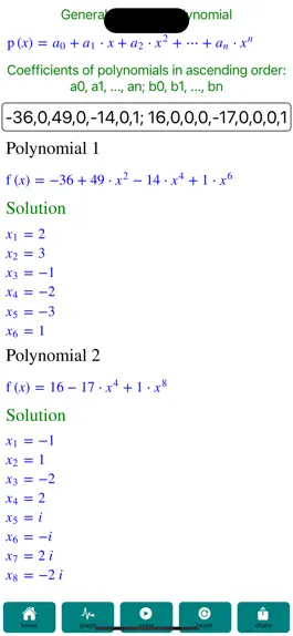 Game screenshot Polynomial-Solver hack