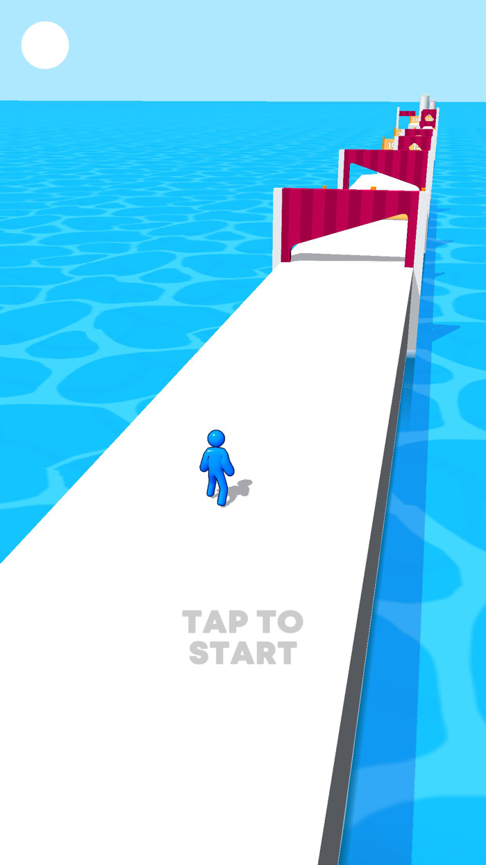 Stack Run - Bricks World