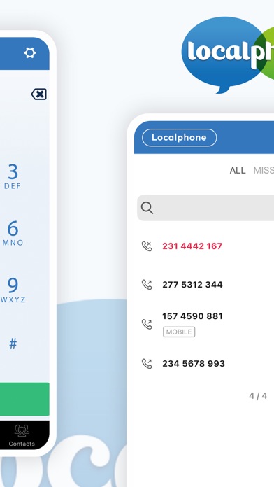Localphone International Calls Screenshot