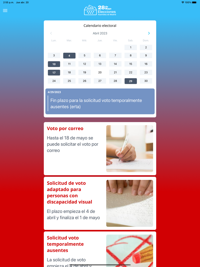 28M Elecciones Madrid 2023