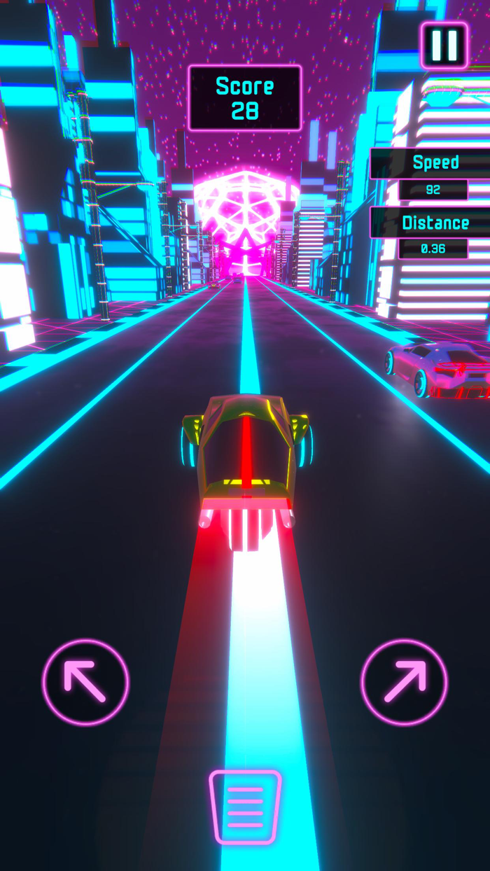 Neon Racer - Retro City