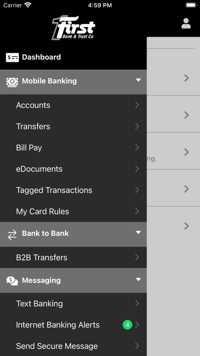 First Bank & Trust Co. Mobile Screenshot