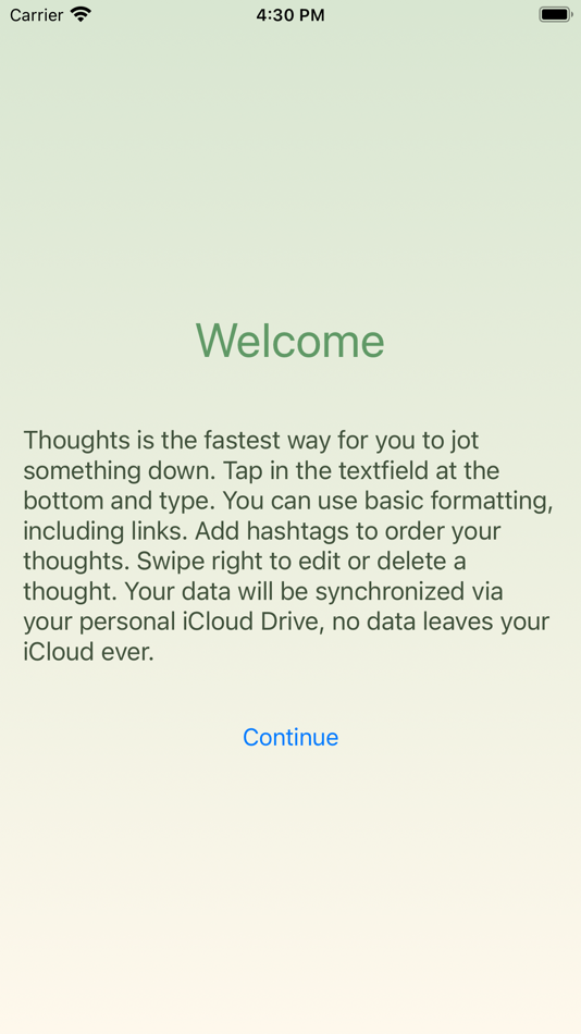 #1. Stream of thoughts (iOS) 由: RAW PLUS DRY LLC