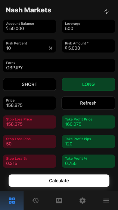 Nash Markets Screenshot