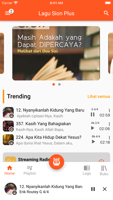 Lagu Sion Plus Screenshot