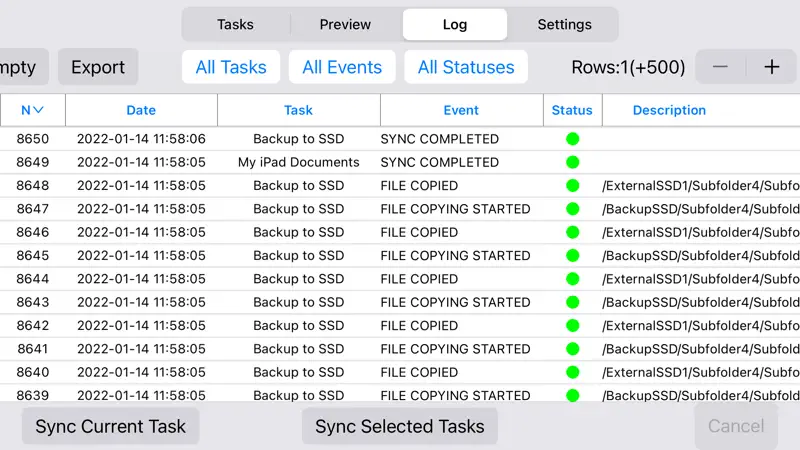 Sync Folders Pro screenshot 5 of 10