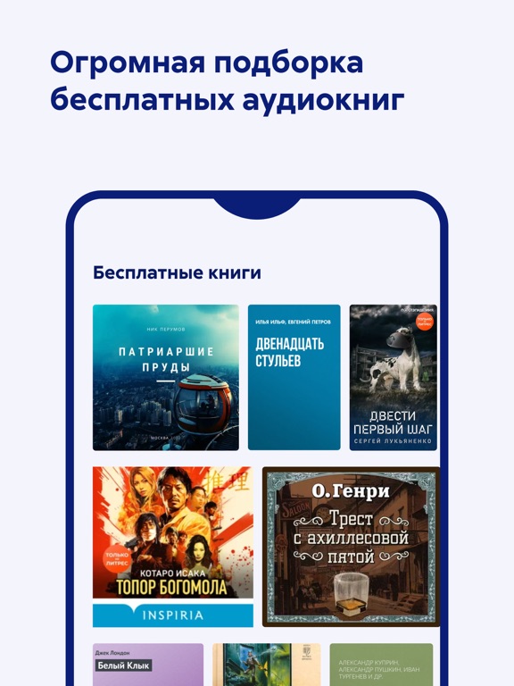 Screenshot #6 pour Аудиокниги Литрес