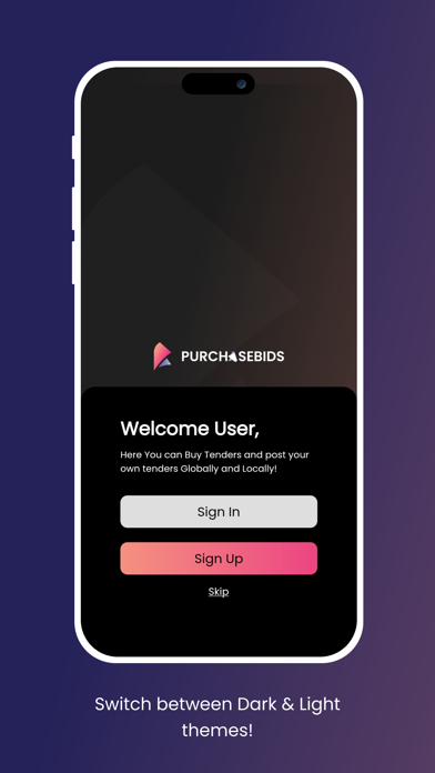 Purchasebids Screenshot