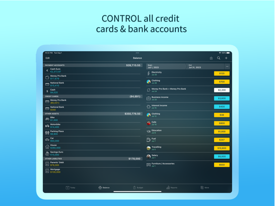 Screenshot #2 for Money Pro: Personal Finance AR