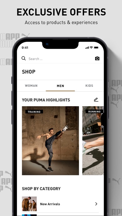 PUMA | Clothes & Sneakers App Screenshot