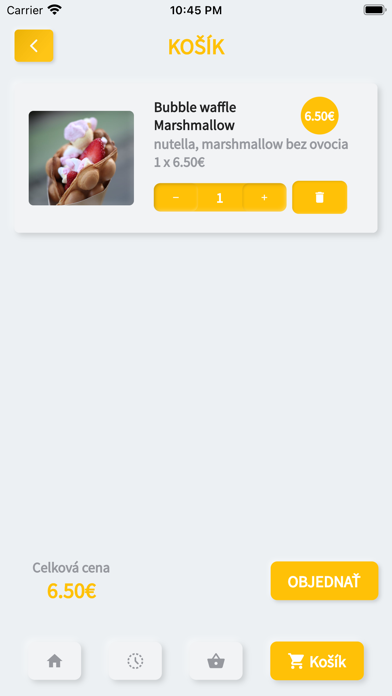 Bubble Waffle Bratislava Screenshot