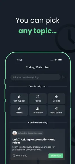 Game screenshot Direction: Coach & Adviser hack