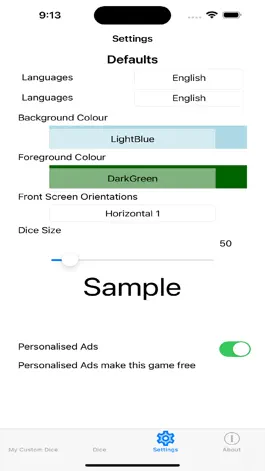 Game screenshot My Custom Dice hack