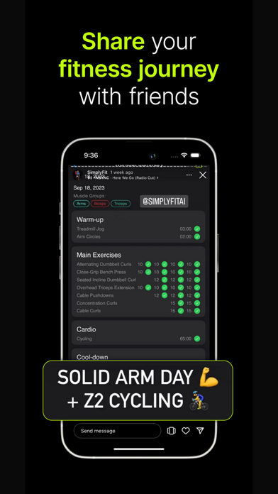 SimplyFit: Your Fitness Mentor Screenshot