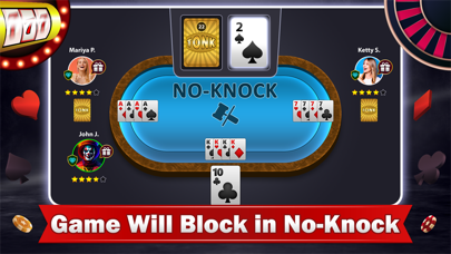 Tonk Online Card Game Screenshot