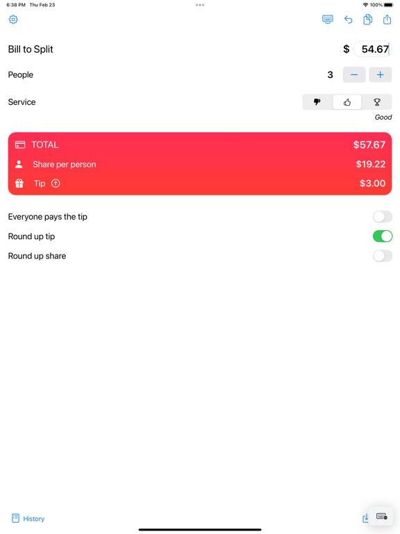 Screenshot #4 pour Split Bill