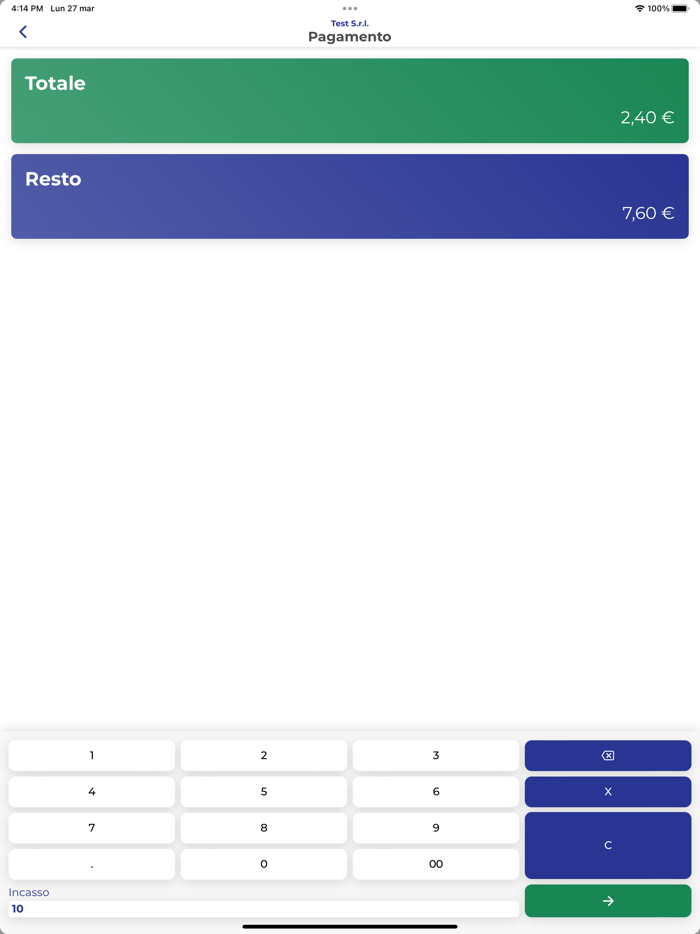 CassApp Scontrino Elettronico