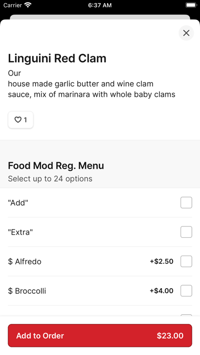 Nicolosi's Italian Restaurant Screenshot