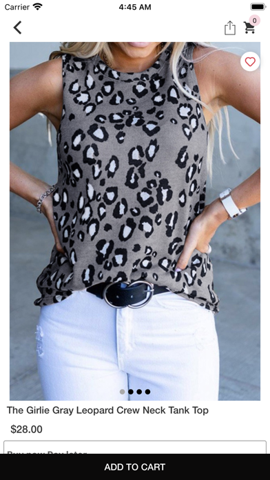 Bee Elle Boutique Screenshot