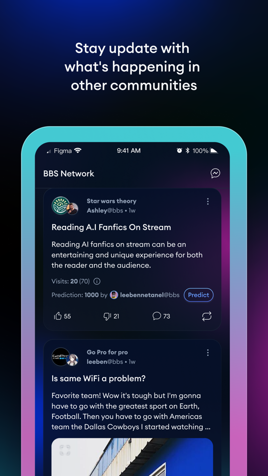 #2. BBS Network (iOS) 由: deWeb