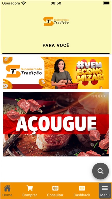 Supermercado Tradição Screenshot