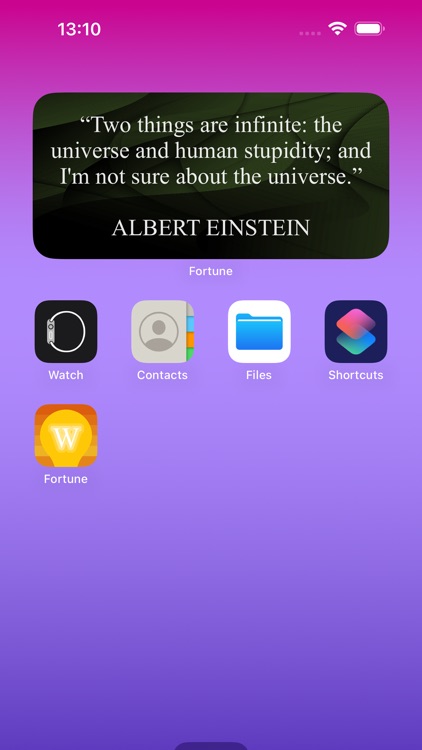 Fortune: quotes, wisdom, jokes