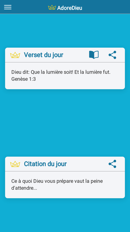 #1. AdoreDieu – Dieu au quotidien (iOS) 由: Matthieu FEREYRE