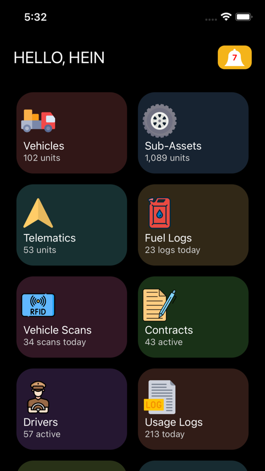 Fleetsense XR (iOS) 由: Hein Myburgh Fleetsense XR (iOS) 由: Hein Myburgh