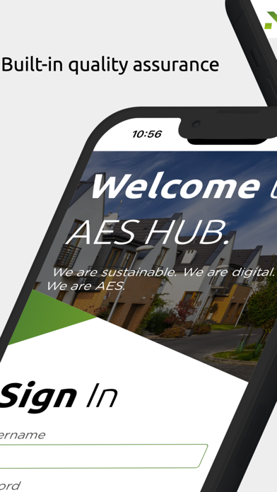 AES HUB Screenshot