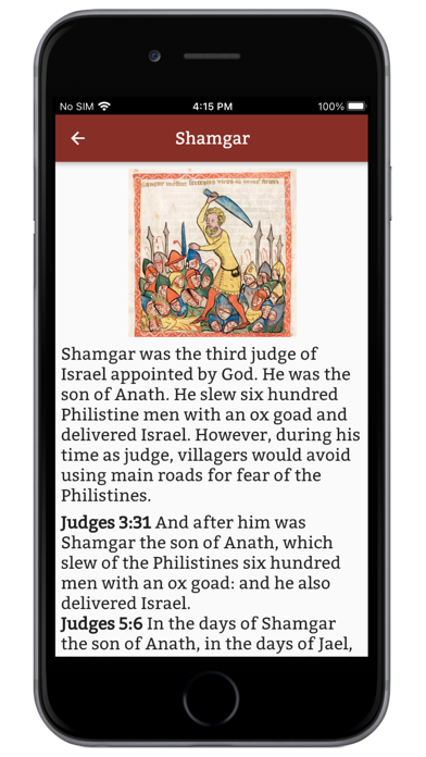 Bible Judges Screenshot
