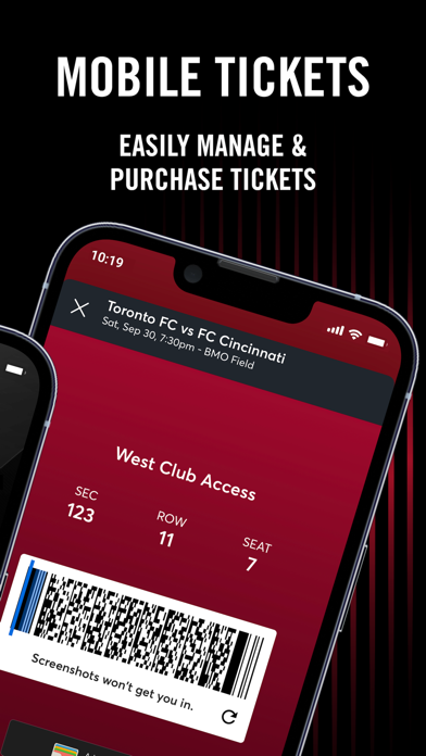 Toronto FC Mobile Screenshot