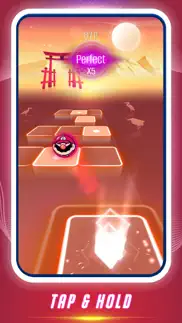 dance tiles: music ball games iphone screenshot 2