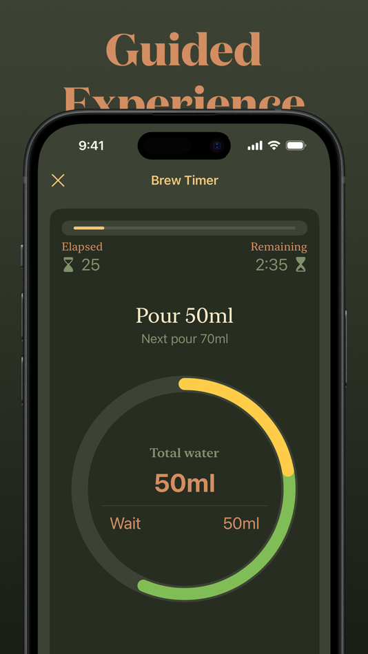 #2. V60 Tetsu Timer (iOS) 由: Codie Westphall